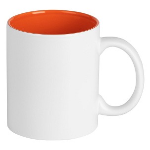 VIVID, stoneware mug, 325 ml, orange