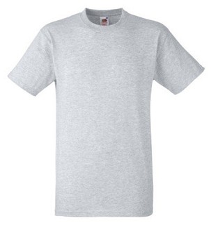 Fruit of the Loom, Heavy T, Cotton Men's Short Sleeve T-Shirt, Ash Gray, 2XL