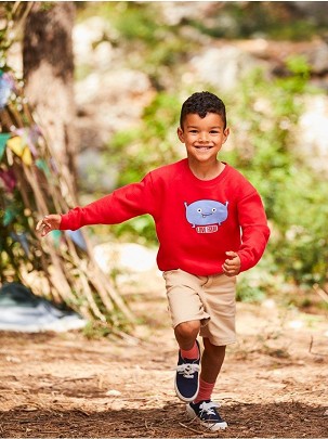 Fruit of the Loom, Kids Premium Set-in Sweat, lagana dečija dukserica, bela, 9-11