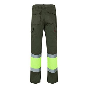 Velilla ATHENA. Dvobojne pantalone od kepera (210g/m²), sa postavom, sa više džepova, od pamuka (20%) i poliestera (80%)