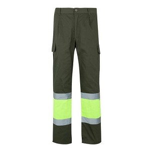 Velilla ATHENA. Dvobojne pantalone od kepera (210g/m²), sa postavom, sa više džepova, od pamuka (20%) i poliestera (80%)