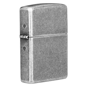 ZIPPO 121 FB, metalni upaljač u poklon kutiji, tamno metalni