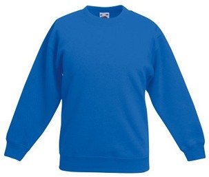 Fruit of the Loom, Kids Premium Set-in Sweat, lagana dečija dukserica, royal plava, 9-11