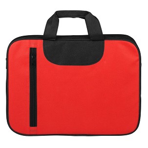 SASHA, biodegradable conference bag, red