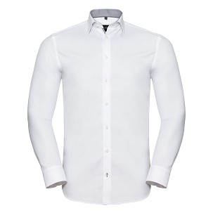 RUSSELL EUROPE CONTRAST HERRIGBONE SHIRT, moderna košulja