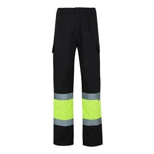 VL POSEIDON LARGE. Dvobojne pantalone od kepera sa više džepova (210g/m²), od pamuka (20%) i poliestera (80%)