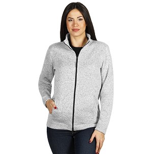JUMPER, unisex mčlange sweatshirt, ash