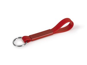 SCADI, silicone privezak, red
