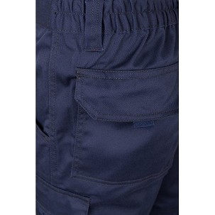 VL PAN. Multi-pocket stretch trousers (290g/m²), in cotton (46%), EME (38%) and polyester (16%)