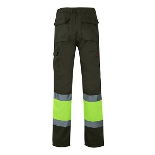 VL POSEIDON LARGE. Dvobojne pantalone od kepera sa više džepova (210g/m²), od pamuka (20%) i poliestera (80%)