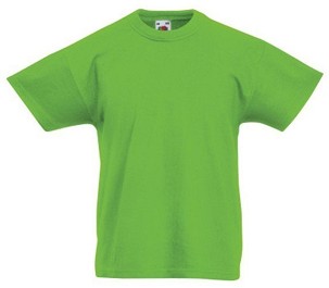 Fruit of the Loom, Original T, dečija pamučna majica kratkih rukava, limeta,  7-8