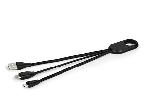 TRIO, USB kabel sa 3 nastavka za punjenje