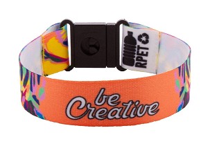 Mojo RPET custom bracelet