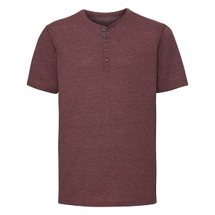 Men's Henley HD T Russell Europe