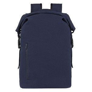 ECO QUEST, recycled cotton backpack, 500g/m2, blue