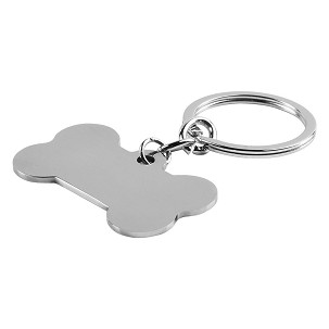 EDI, metal key holder, shiny metal