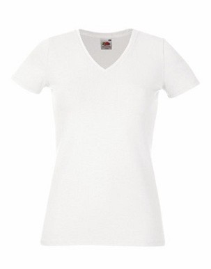Fruit of the Loom Women's V-neck T-shirt