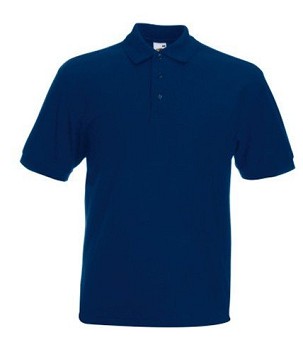 Fruit of the Loom, 65/35 Heavy Polo, polo majica za muškarce,teget  , M