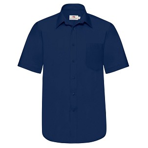 Fruit of the Loom, Poplin Shirt, muška košulja dugih rukava,teget , S