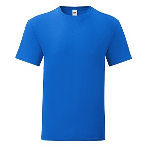 Fruit of the Loom, ICONIC 150T, pamučna majica, rojal plava boja