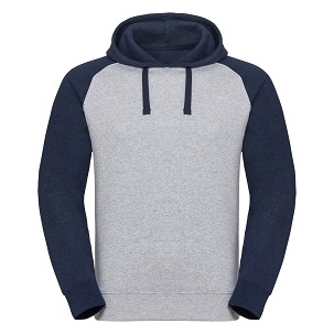 Russell Europe Hooded Authenthic Baseball Sweat, duks