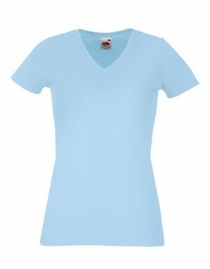 Fruit of the Loom Women's V-neck T-shirt