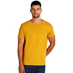 TERRA MEN, majica od organskog pamuka, 150g/m2, senf žuta