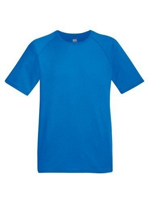 Fruit of the Loom, Performance, Men's Sports Polyester T-Shirt, Royal Blue, 2XL