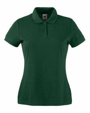 Fruit of the Loom, 65/35 Ladies Polo, polo majica za žene,šumsko zelena , L