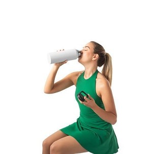 SINNER. 90% recycled stainless steel bottle with a large capacity of up to 1200 mL