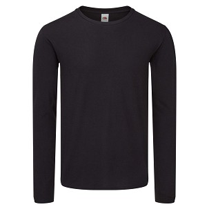 Fruit of the Loom, ICONIC 150 CLASSIC LS, long sleeve cotton T-shirt