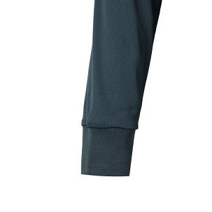 VL VULCAN LARGE. Bird-eye dvobojna polo majica (160g/m²) sa dugim rukavima, od poliestera (100%)