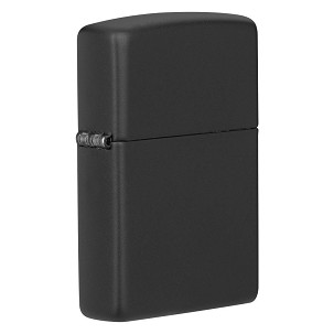 ZIPPO 218, metalni upaljač u poklon kutiji, crni