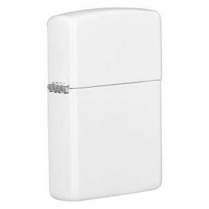 ZIPPO 214, metalni upaljač u poklon kutiji, beli