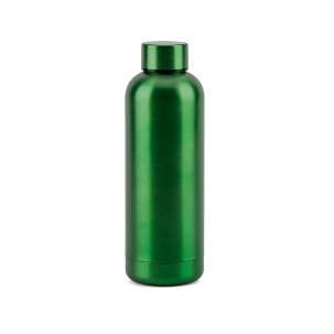 ODIN METTALIC. Bottle in 90% recycled stainless steel 550 mL