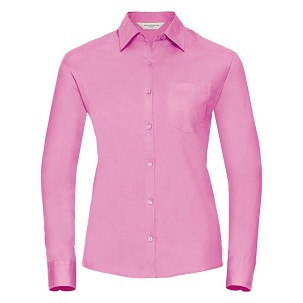 RUSSELL women's long sleeve shirt PURE COTTON