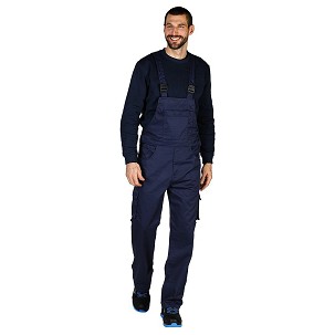 CRAFT BIB PANTS, working bib pants blue
