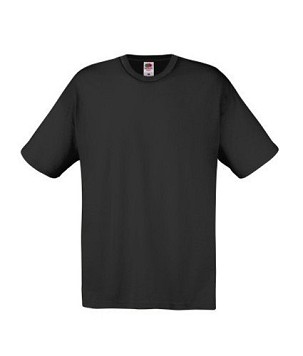 Fruit of the Loom, Original T, muška pamučna majica kratkih rukava, crna, 3XL