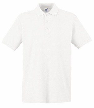 Fruit of the Loom, Premium Polo,  premium polo majica za muškarce, bela, M