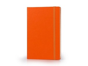 TOTO MAXI, B5 notes with elastic traka, orange