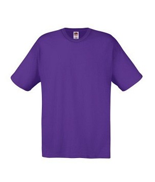 Fruit of the Loom, Original T, muška pamučna majica kratkih rukava, ljubičasta, 3XL