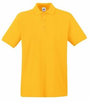 Fruit of the Loom, Premium Polo,  premium polo majica za muškarce, suncokret žuta,, S