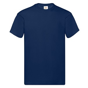Fruit of the Loom, Original T, muška pamučna majica kratkih rukava, teget, 4XL