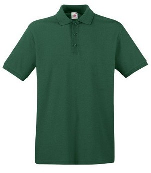 Fruit of the Loom, Premium Polo,  premium polo majica za muškarce, tamno zelena , 3XL