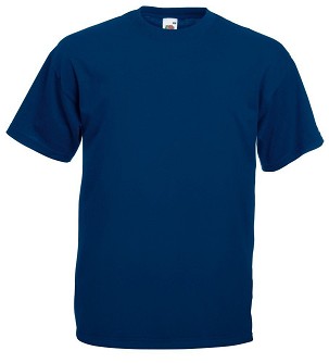 Fruit of the Loom, Valueweight, muška pamučna majica kratkih rukava, teget, 5XL