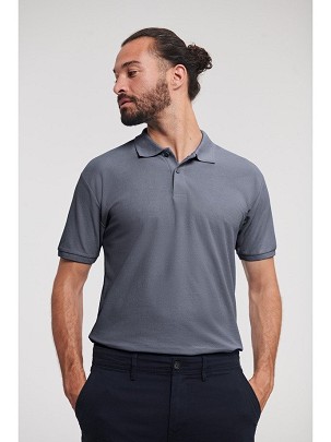 Russell Authentic Eco Polo muška majica tamno siva XS