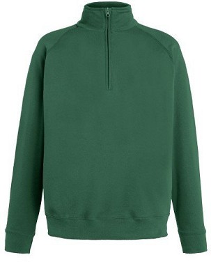 Fruit Of The Loom Fruit Of The Loom Lightweight Zip Neck Sweat, Lagani Duks, Sweat, Lagani Duks,