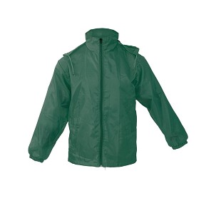 Grid raincoat