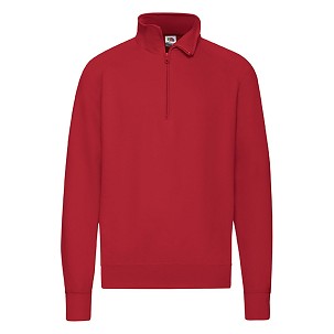 Fruit Of The Loom Fruit Of The Loom Lightweight Zip Neck Sweat, Lagani Duks, Sweat, Lagani Duks,