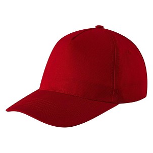 SUPER PROMO, cap, 5 panels, red